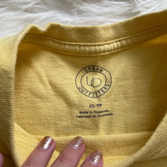Yellow Urban Outfitters Tee - Picture 2 of 2